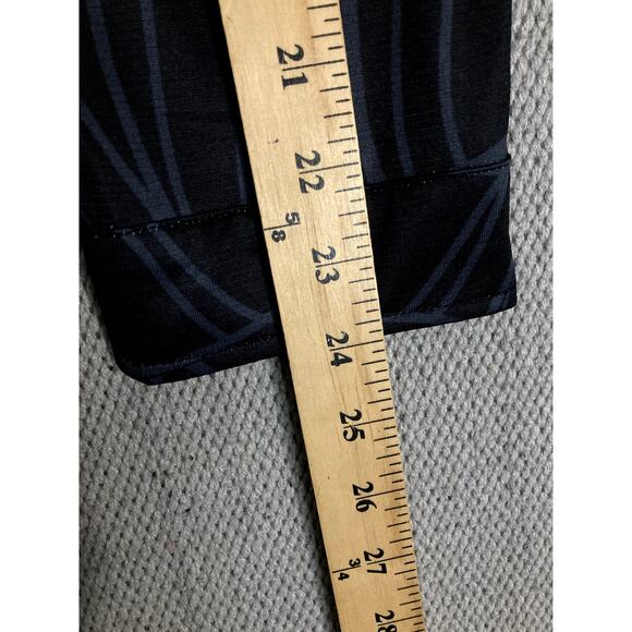 Born Hawaii Button Up Shirt Men's XXL Black/Blue Tribal All Around Print Party - Picture 11 of 12